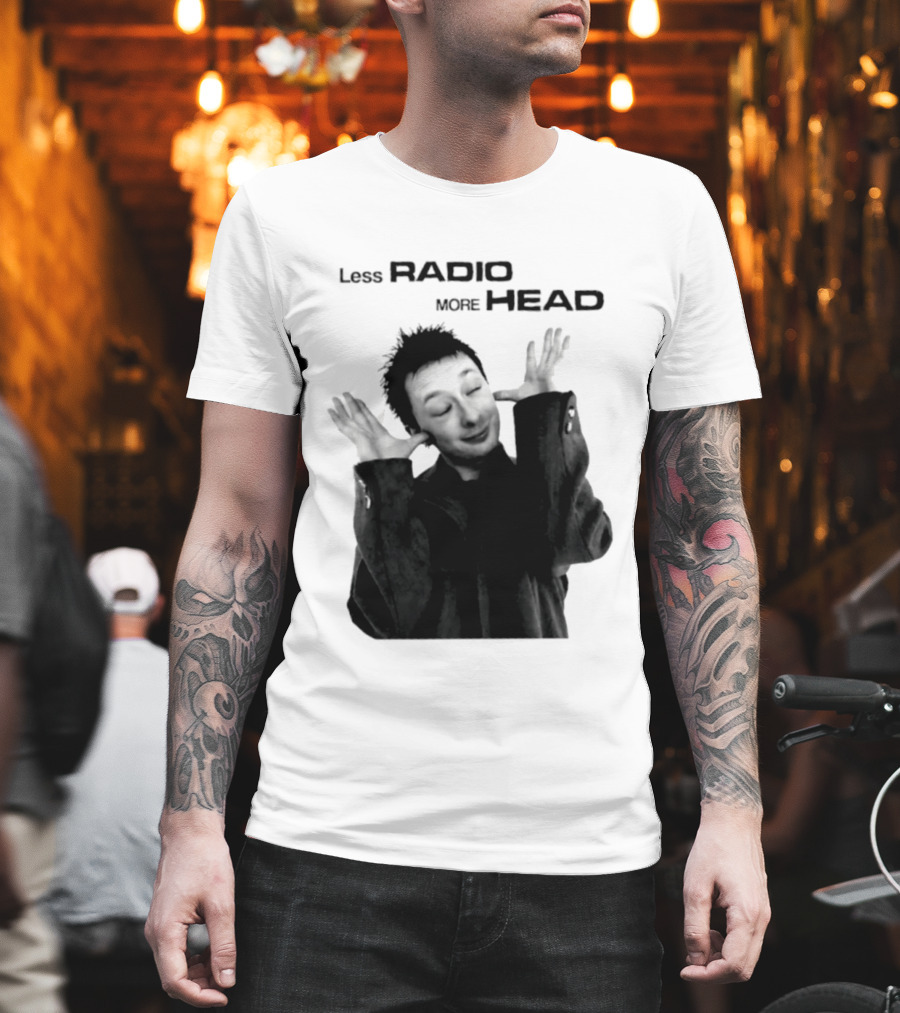 Thom Yorke Less Radio More Head Radiohead T-Shirt