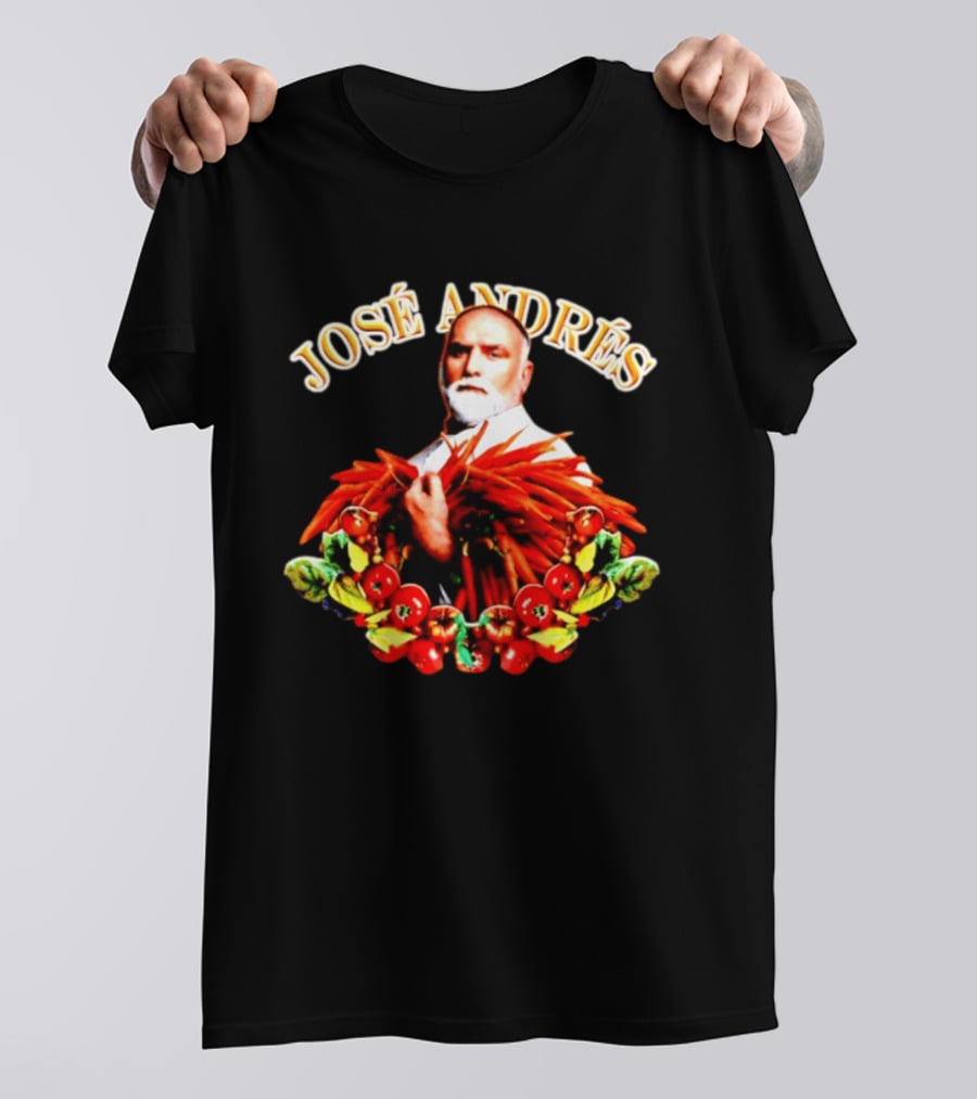 José Andrés Chef Culinary Creativity And Food Philanthropy T-Shirt