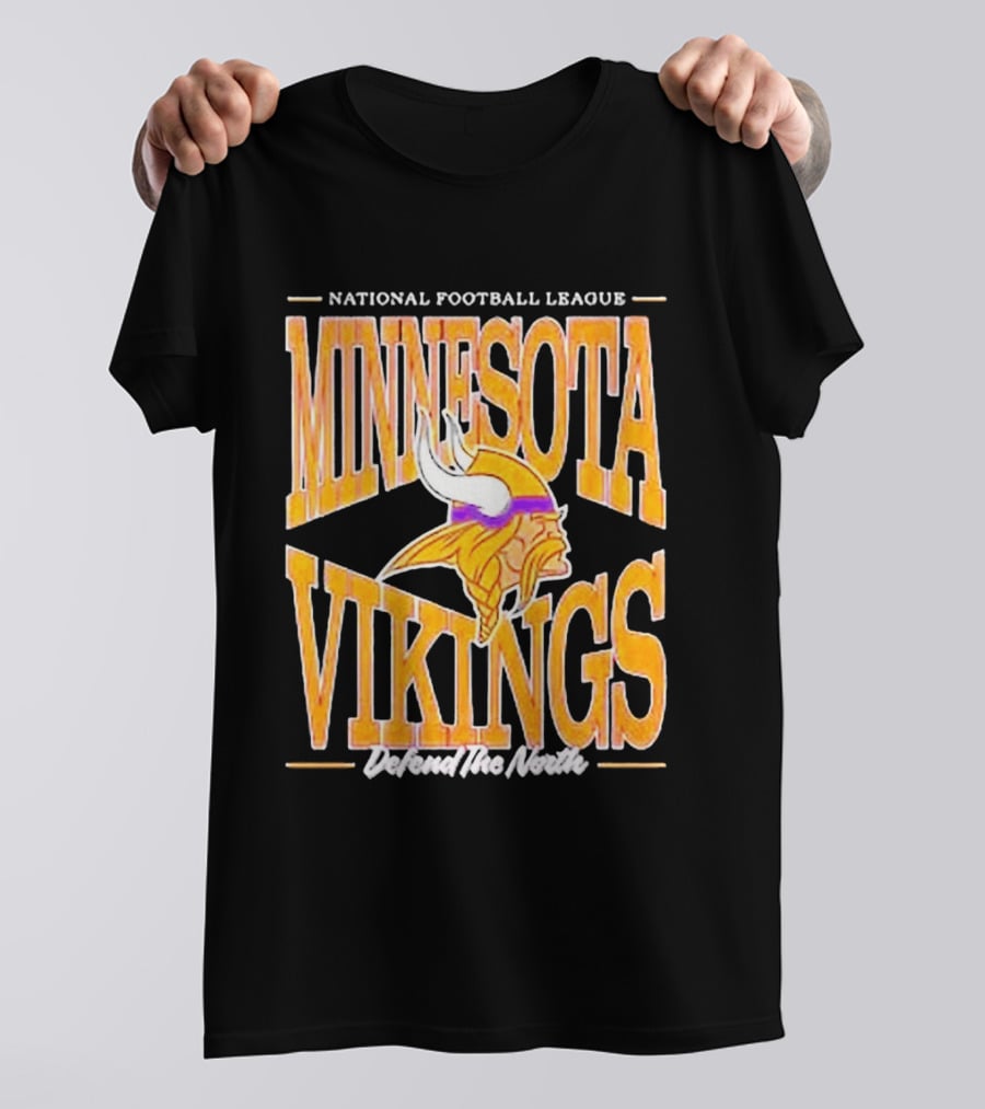 National Football League Minnesota Vikings Defend The North T-Shirt