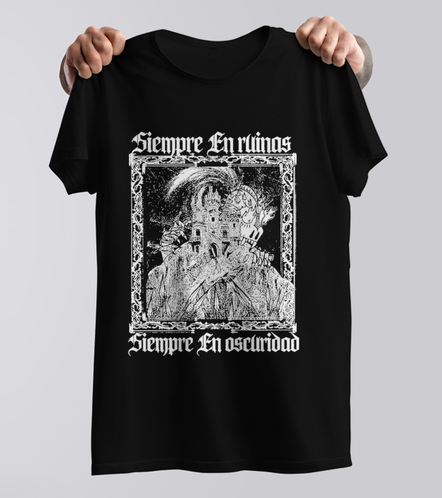 Siempre En Ruinas Siempre En Oscuridad Dark Castle T-Shirt