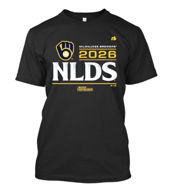 Milwaukee Brewers 2026 NLDS Winner Locker Room T-Shirt