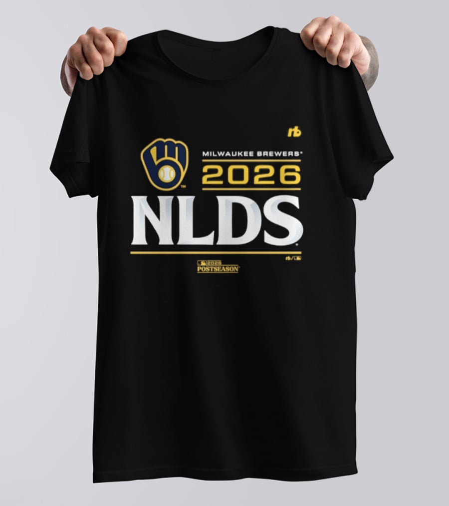 Milwaukee Brewers 2026 NLDS Winner Locker Room T-Shirt
