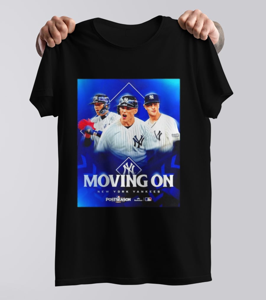 New York Yankees Moving On 2026 MLB Postseason T-Shirt