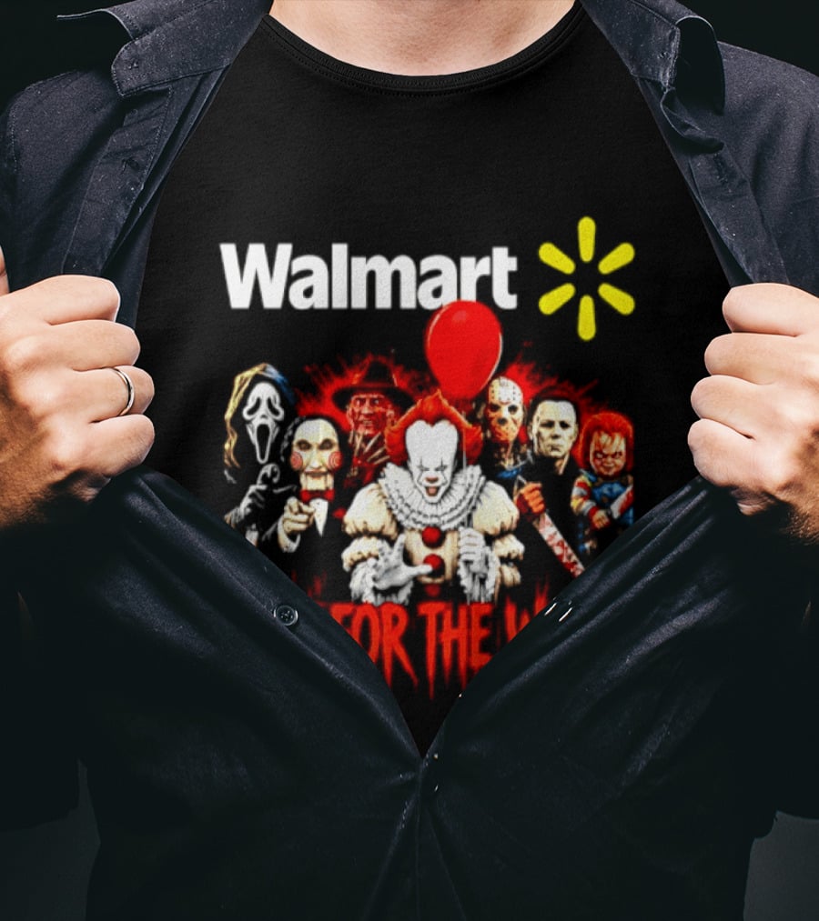Walmart Not For The Weak Horror Movie Icons Friends Halloween 2026 T-Shirt