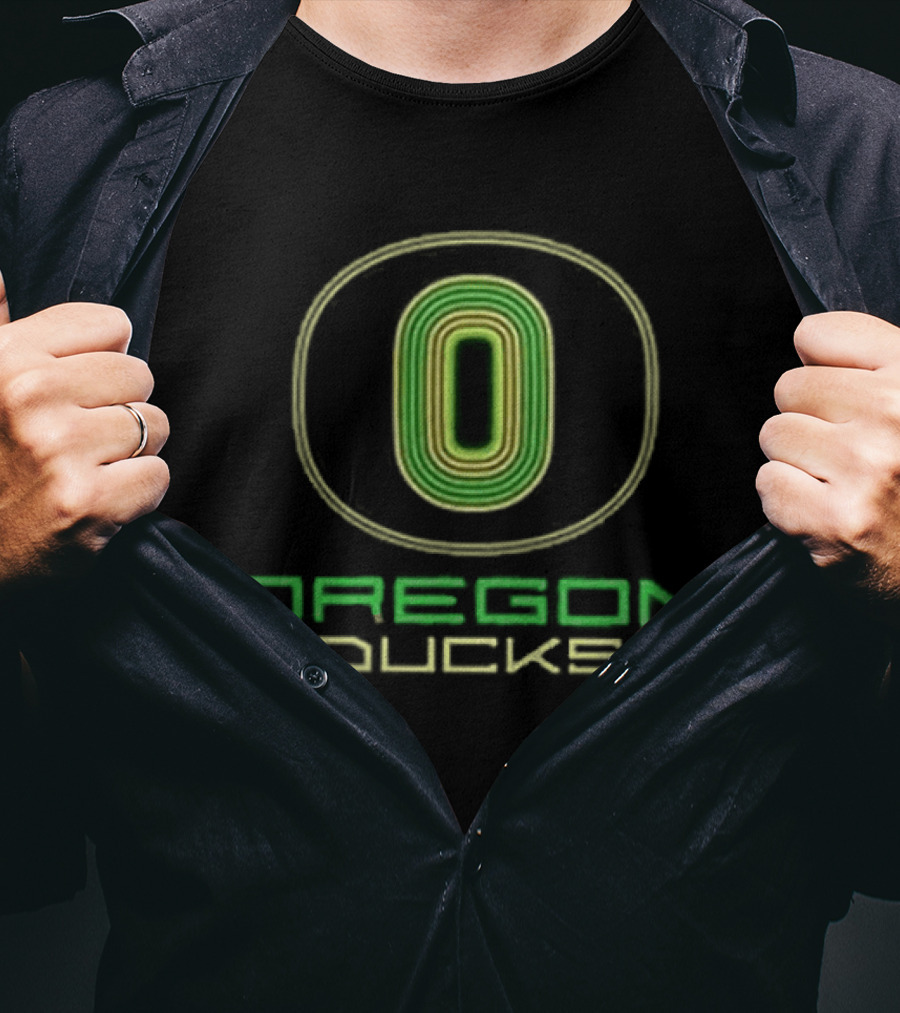 Oregon Ducks Origin Of Speed 2026 Forest Night Green O T-Shirt