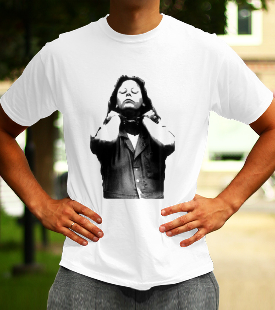 Aileen Wuornos Monochrome Shot Style Image T-Shirt