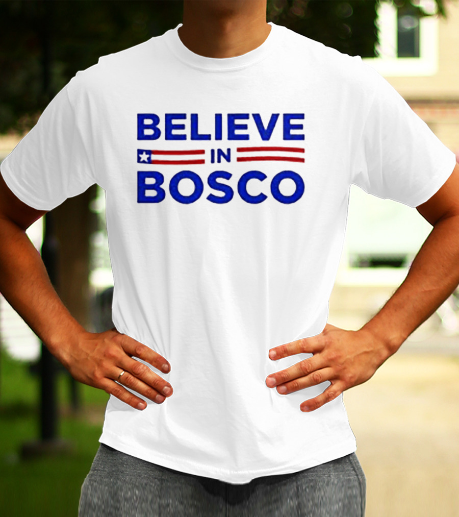 Believe In Bosco Star Stripes Campaign T-Shirt