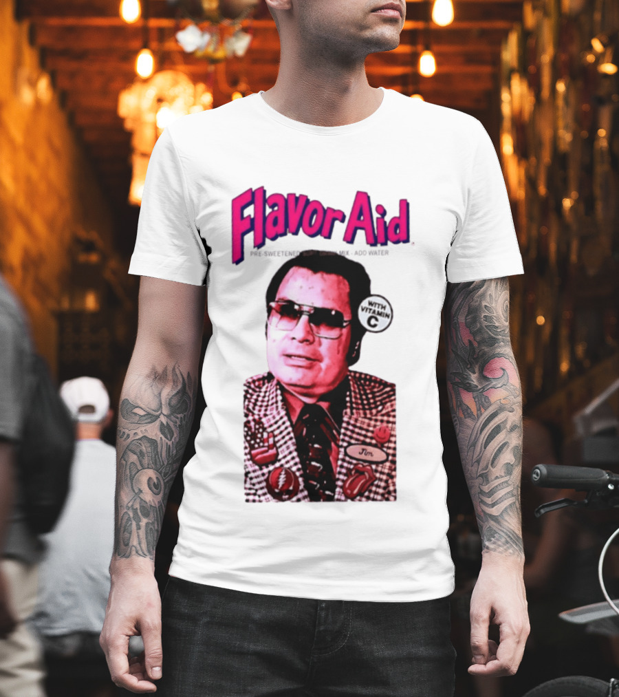 Flavor Aid Jim Jones Pre Sweetened Drink Mix With Vitamin C T-Shirt