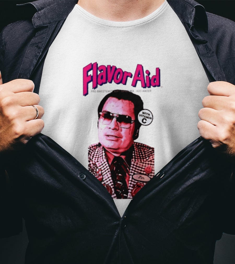 Flavor Aid Jim Jones Pre Sweetened Drink Mix With Vitamin C T-Shirt