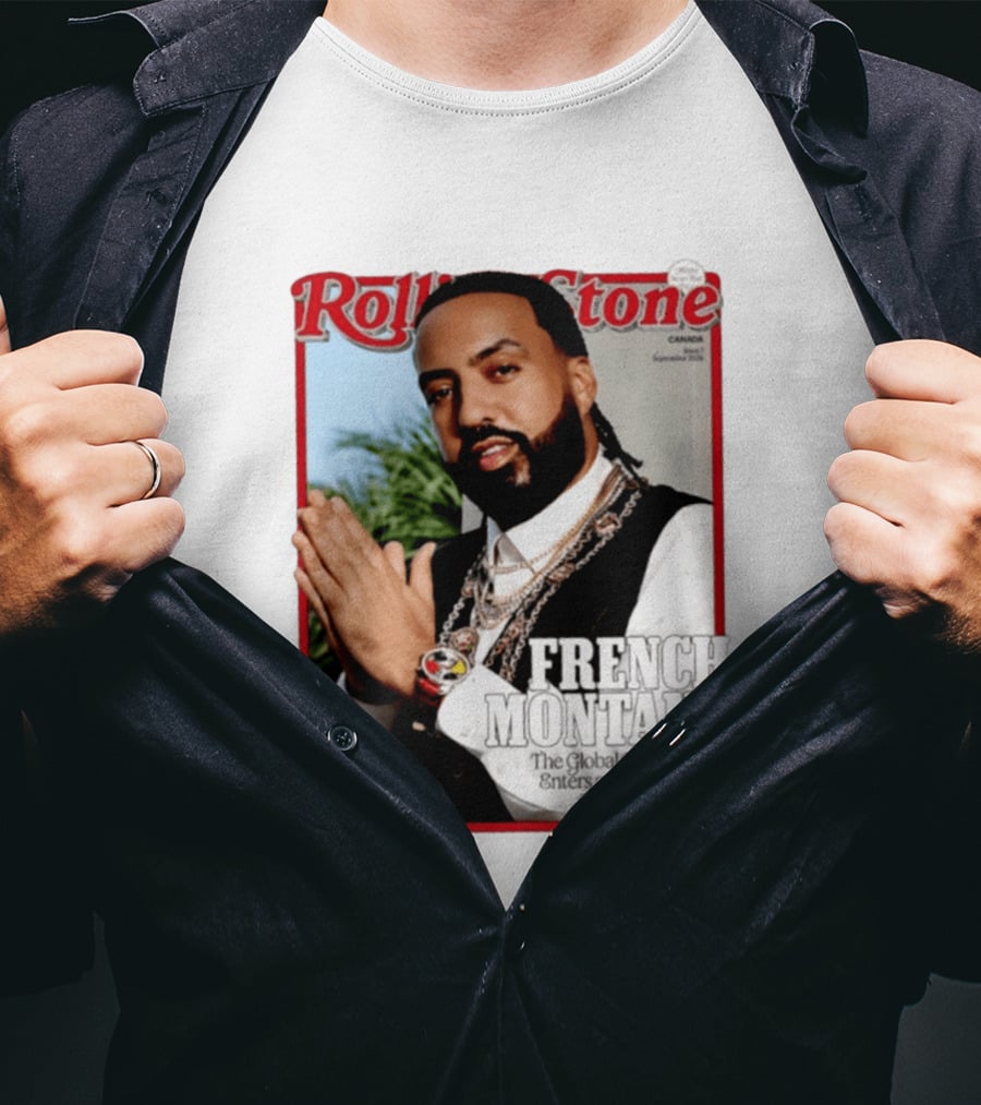 Rolling Stone Canada September 2026 French Montana Global Hitmaker New Era Of Independence T-Shirt