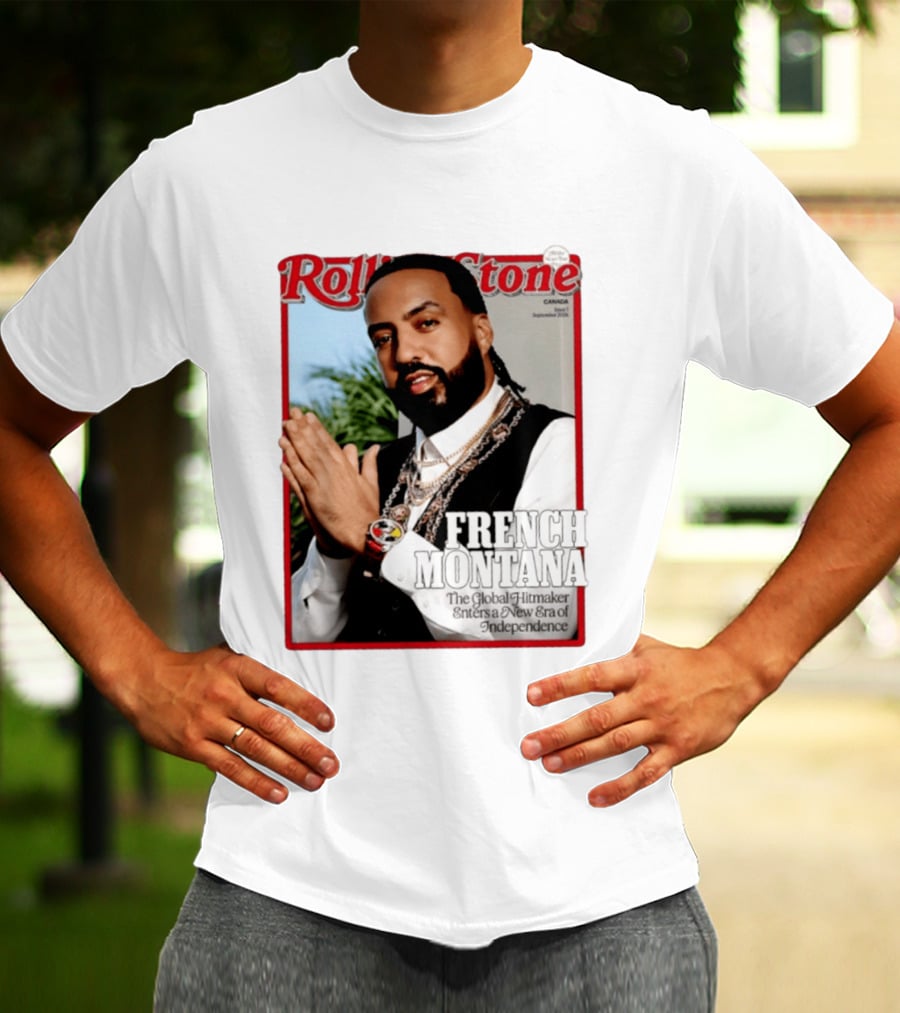 Rolling Stone Canada September 2026 French Montana Global Hitmaker New Era Of Independence T-Shirt