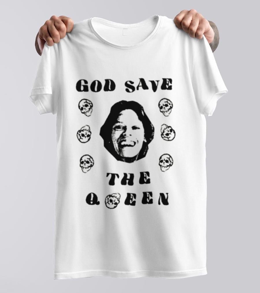 God Save The Queen Sex Pistols Punk Rock Head T-Shirt