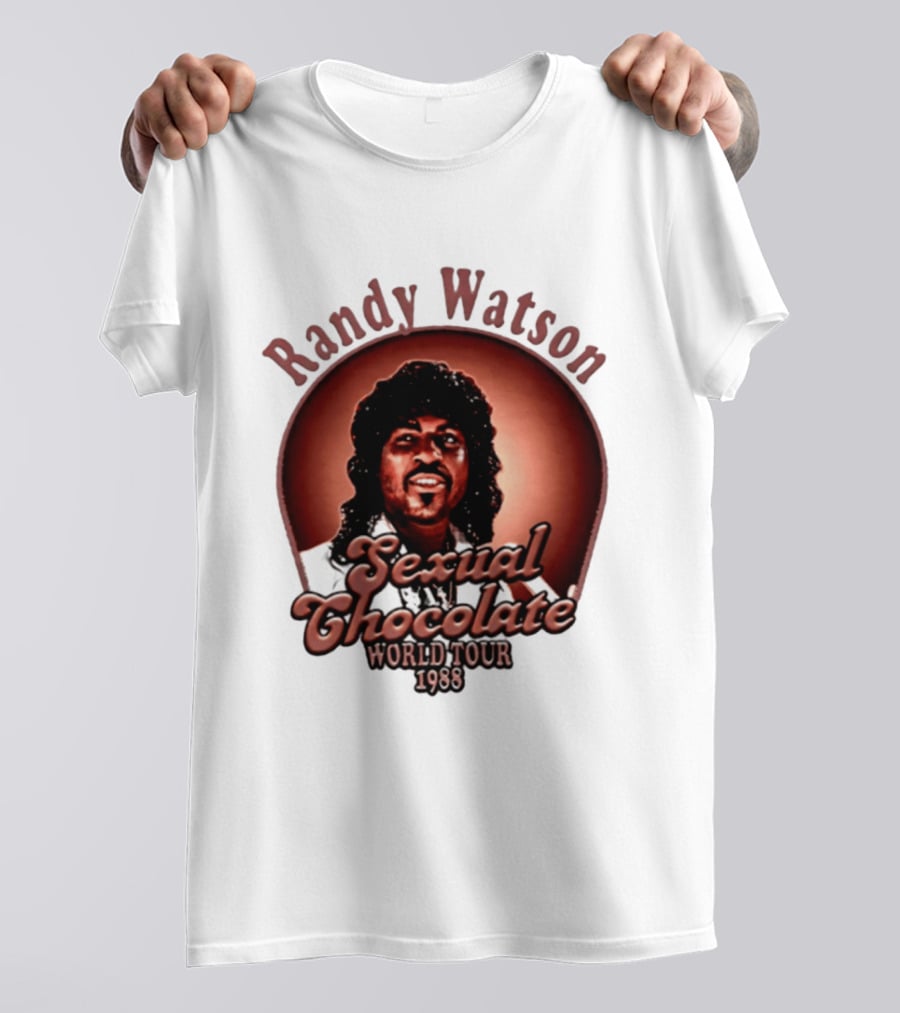 Randy Watson Sexual Chocolate World Tour 1988 Retro Concert T-Shirt