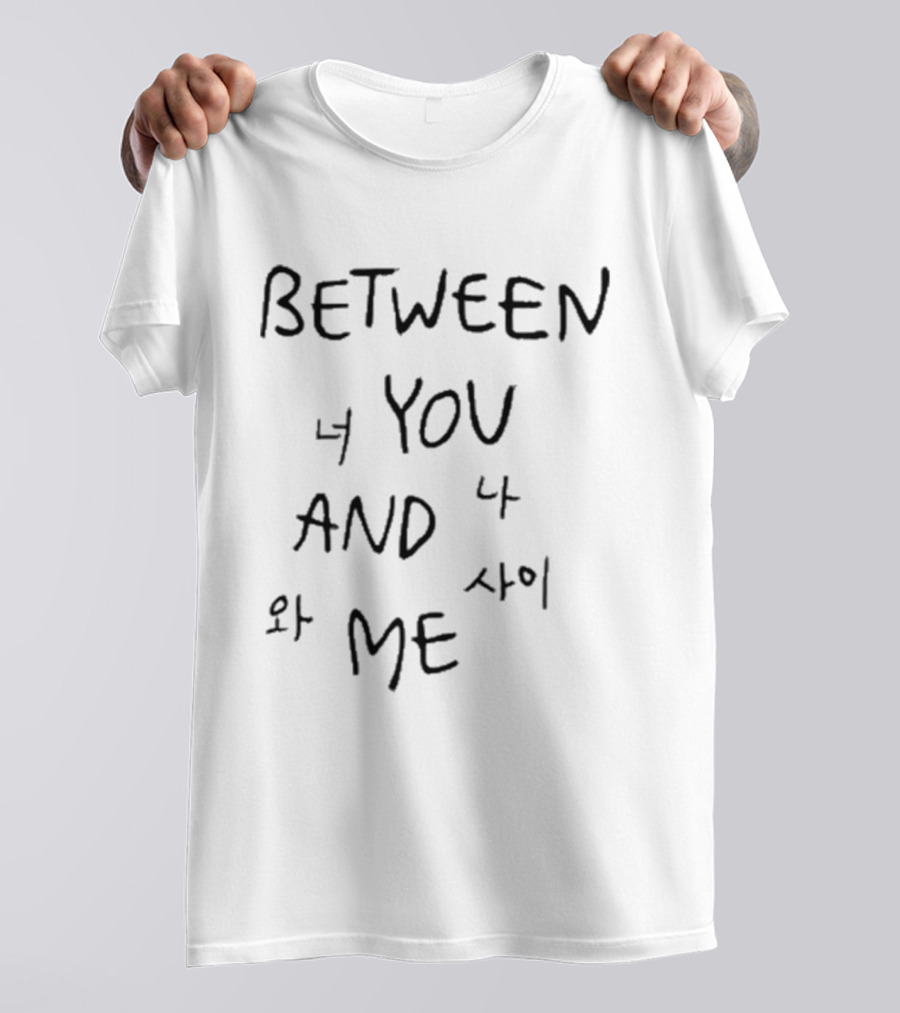 RM SFMOMA Between You And Me Korean Exhibition T-Shirt