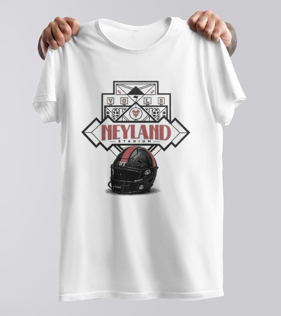 Tennessee Volunteers Neyland Stadium Legacy 2026 Helmet T-Shirt