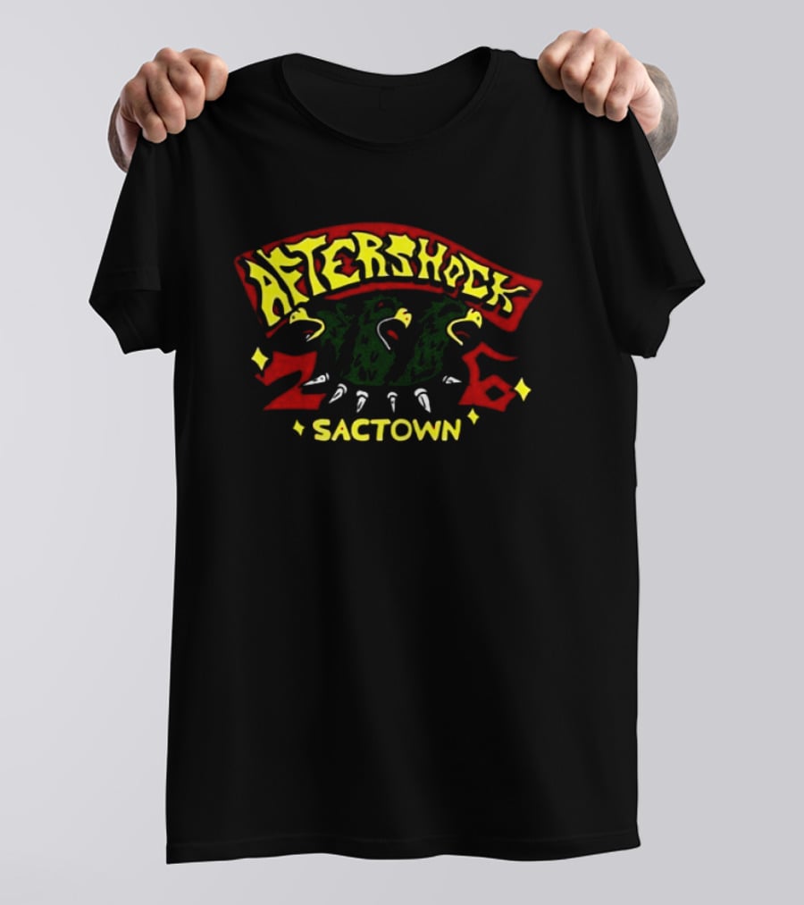 Aftershock Festival 2026 Sactown Griffin Trio October 1 4 Sacramento CA T-Shirt