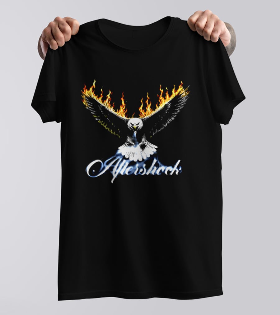Aftershock Festival 2026 Sacramento CA October 1 4 2026 Flaming Wings T-Shirt