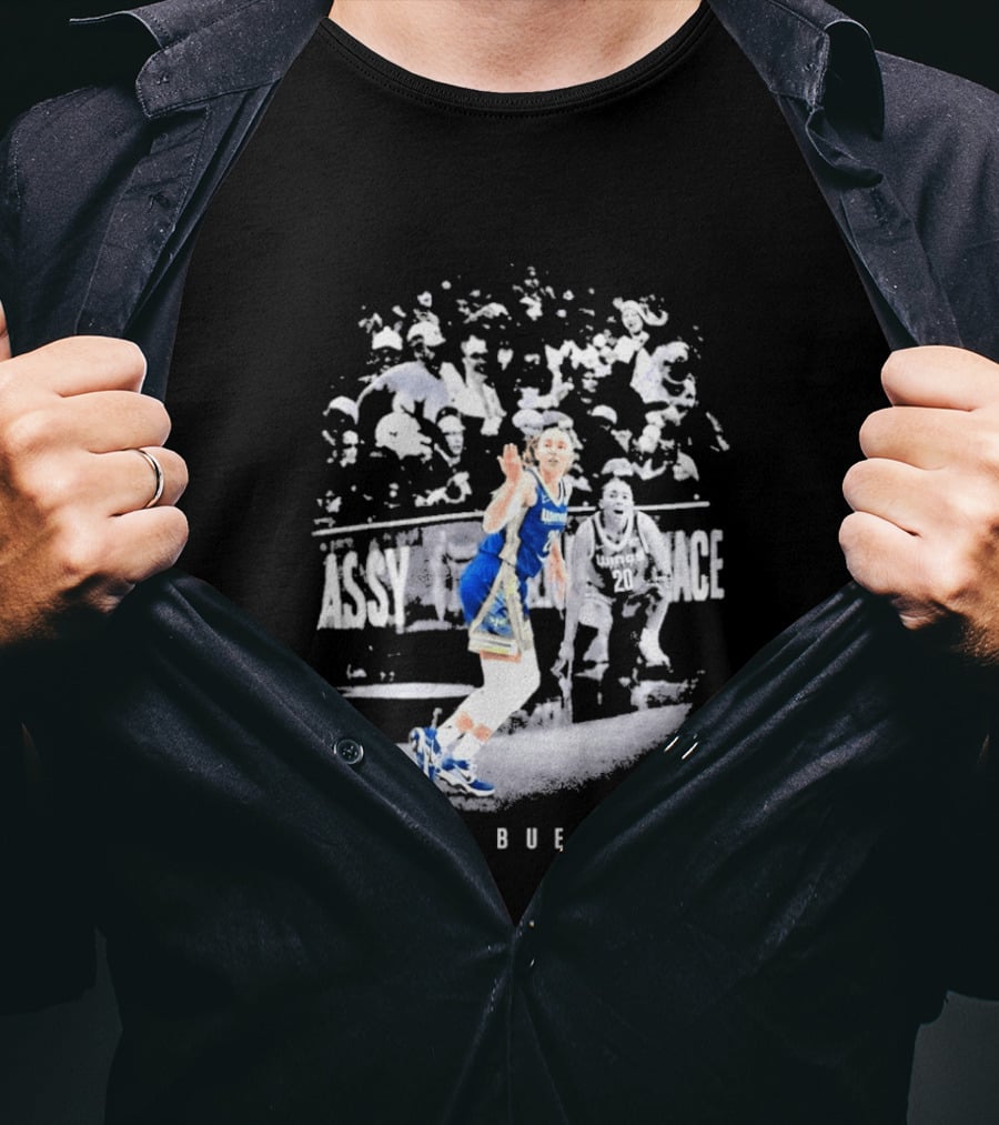 Alysha Clark Assist Paige Bueckers Wings T-Shirt