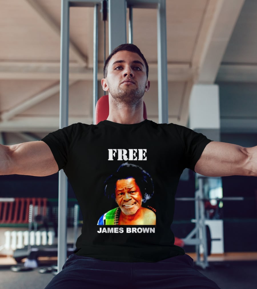 FREE James Brown Godfather Of Soul Funk T-Shirt