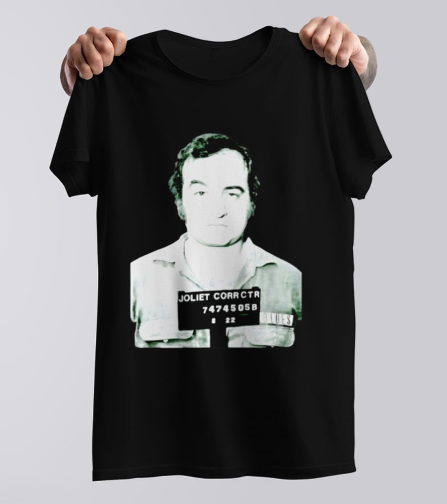 John Belushi Joliet Correctional Blues Shot 7474505B T-Shirt