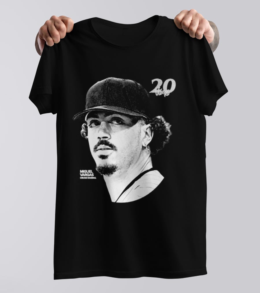 Miguel Vargas 20 Chicago White Sox MLB 2026 Lineage Series T-Shirt
