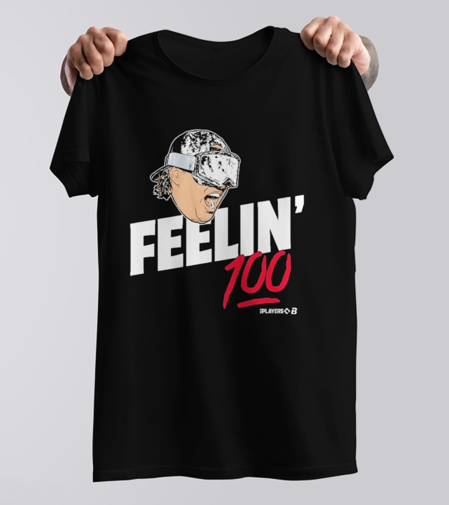Munetaka Murakami Feelin' 100 Snow Goggles Enthusiasm T-Shirt