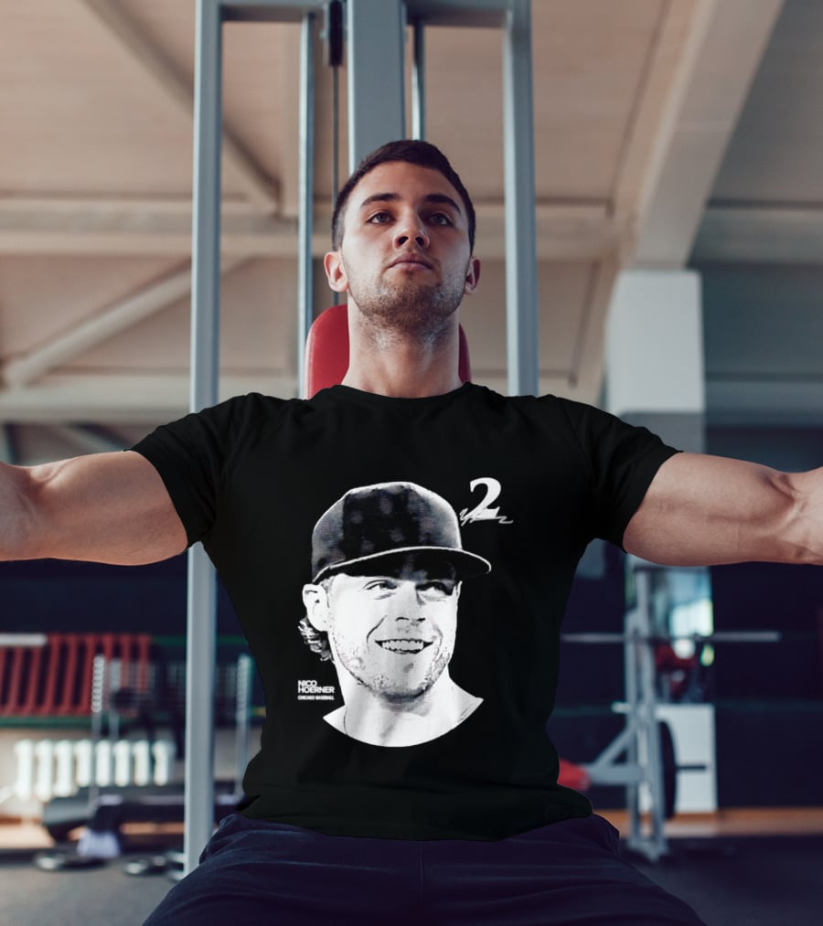 Chicago Cubs Nico Hoerner 2 MLB 2026 Lineage Series T-Shirt