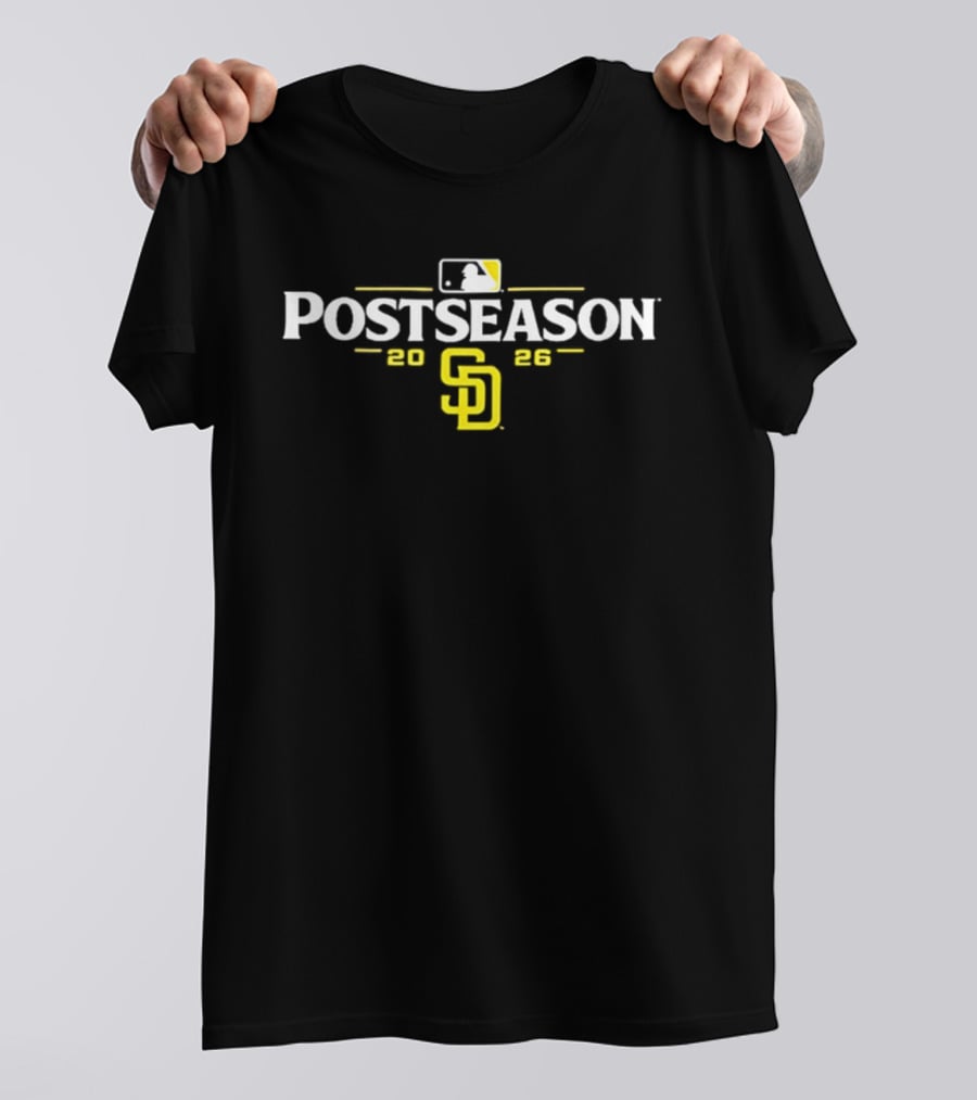 San Diego Padres MLB 2026 Postseason SD T-Shirt
