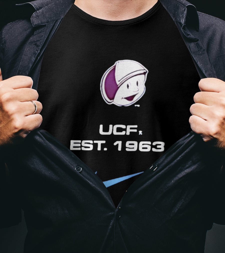 UCF Knights 2026 Space Game UCF Est 1963 Vintage Astronaut Nike T-Shirt