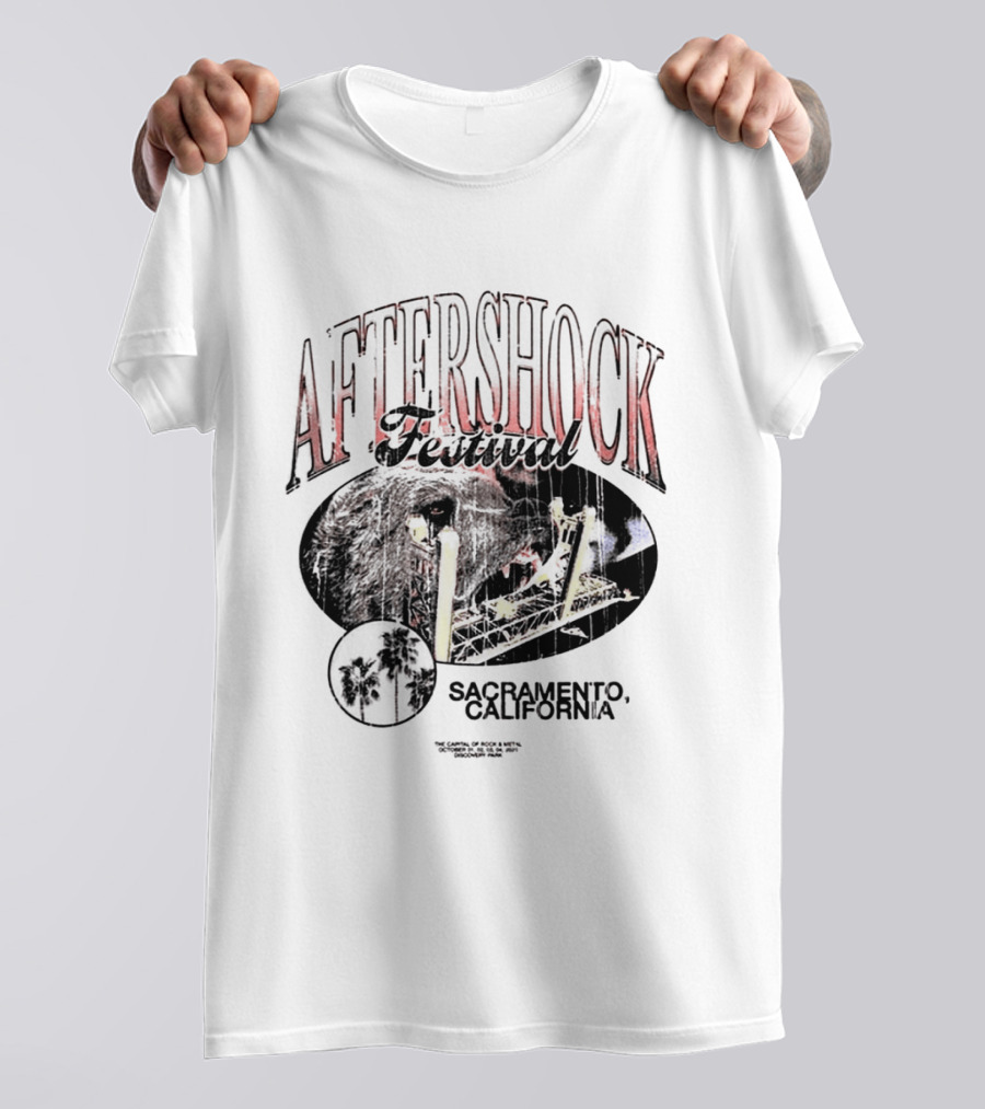 Aftershock Festival 2026 Sacramento California October 1 4 Overbite T-Shirt
