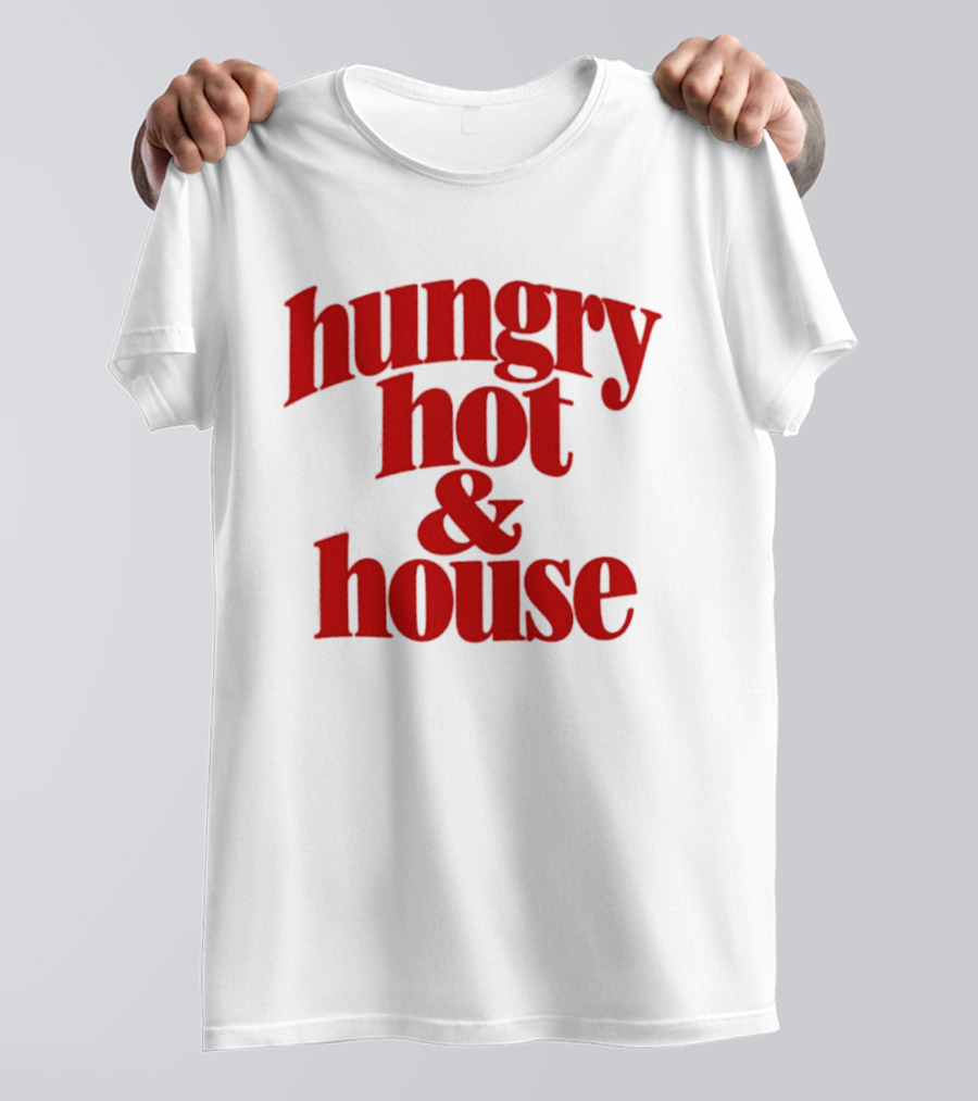 Hungry Hot House Food Red T-Shirt