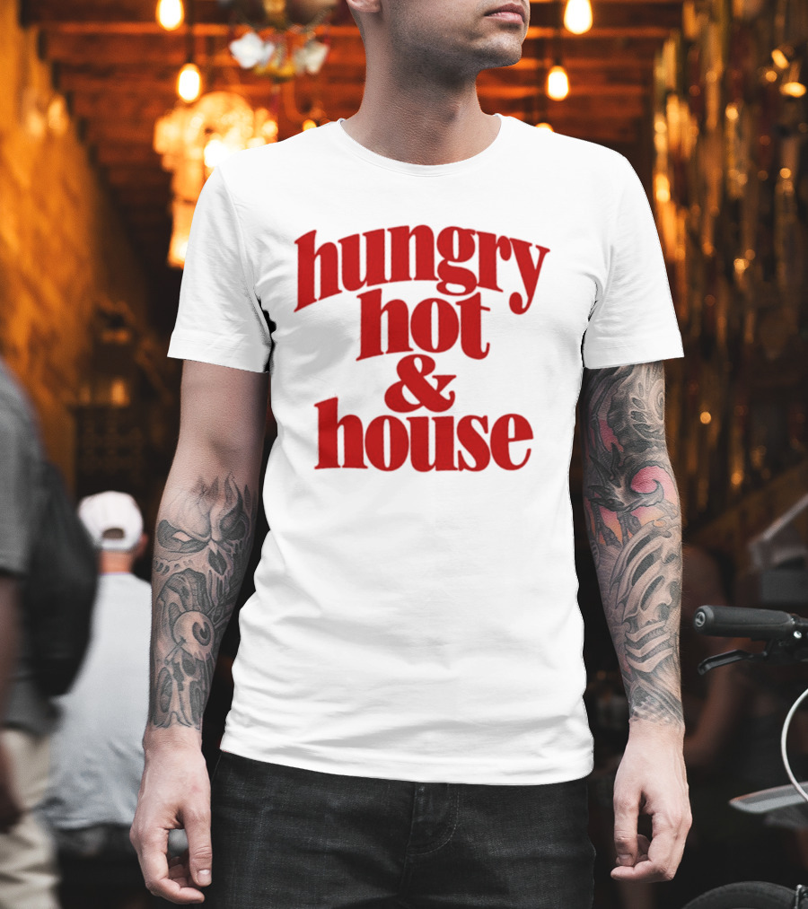 Hungry Hot House Food Red T-Shirt