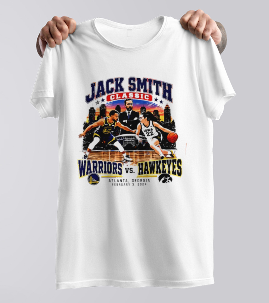 Jack Smith Classic Warriors Vs Hawkeyes Atlanta February 3 2024 T-Shirt