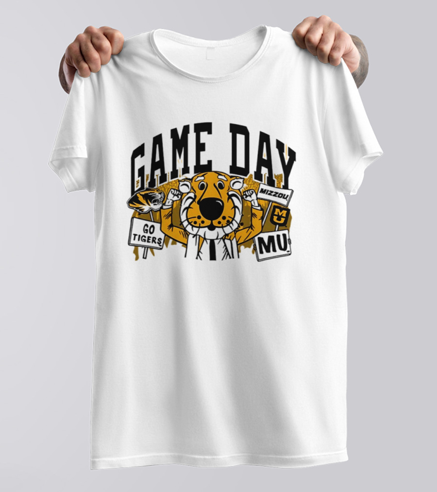 Missouri Tigers 2026 NCAA Game Day Go Tigers MU T-Shirt