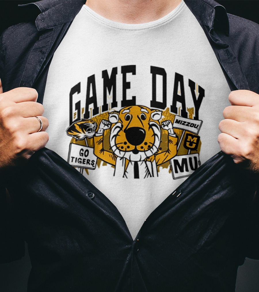 Missouri Tigers 2026 NCAA Game Day Go Tigers MU T-Shirt