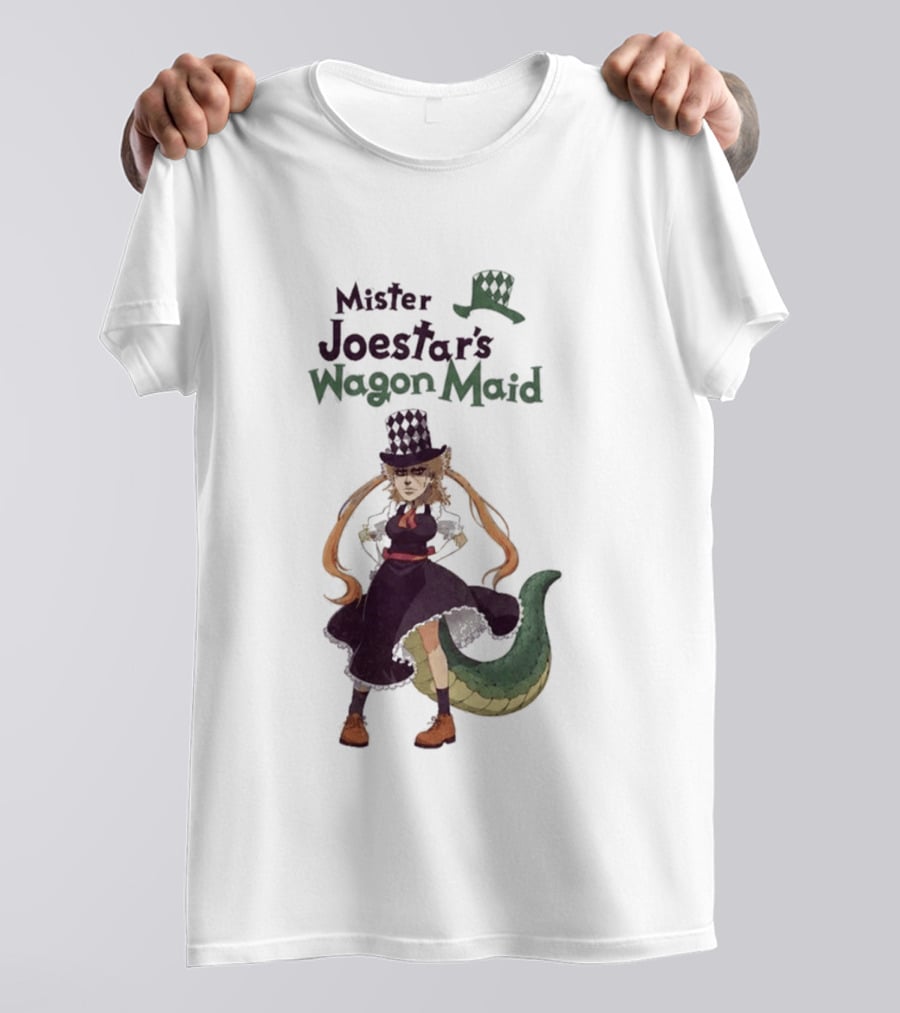 Mister Joestar's Wagon Maid Robert E. O. Speedwagon T-Shirt