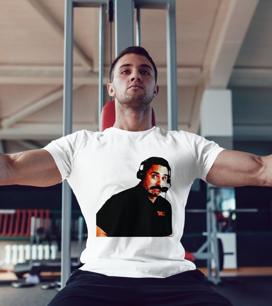 Steve Sarkisian Headset Shocked Longhorns Face Meme T-Shirt