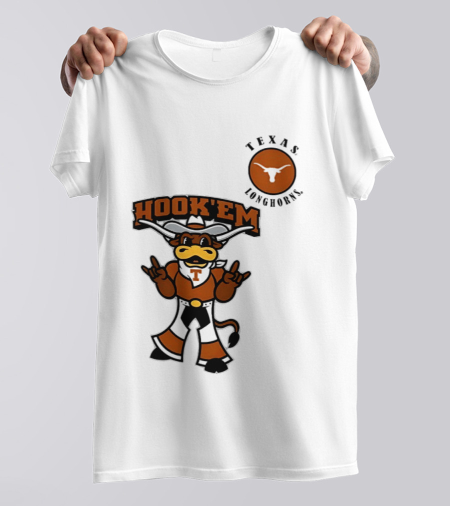 Texas Longhorns Hook'Em 2026 NCAA Tailgater Hometown T-Shirt