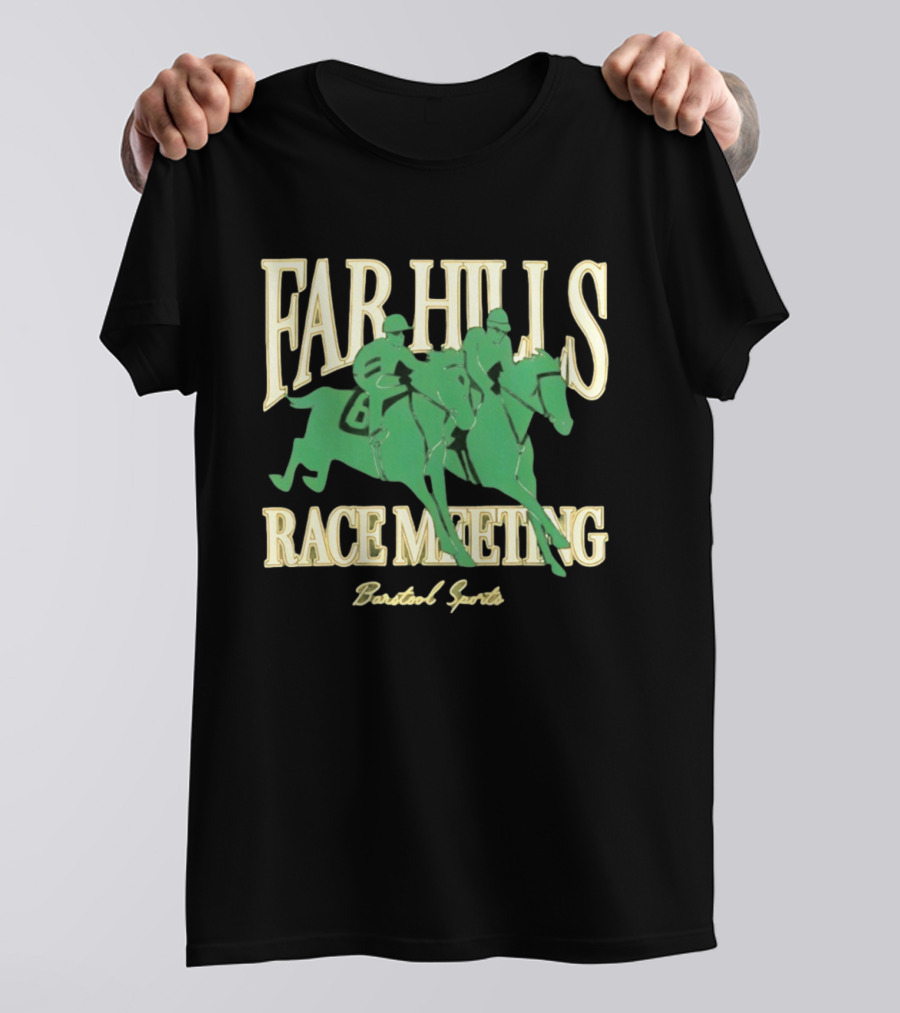 Far Hills Race Meeting The Hunt Barstool Sports 2026 T-Shirt