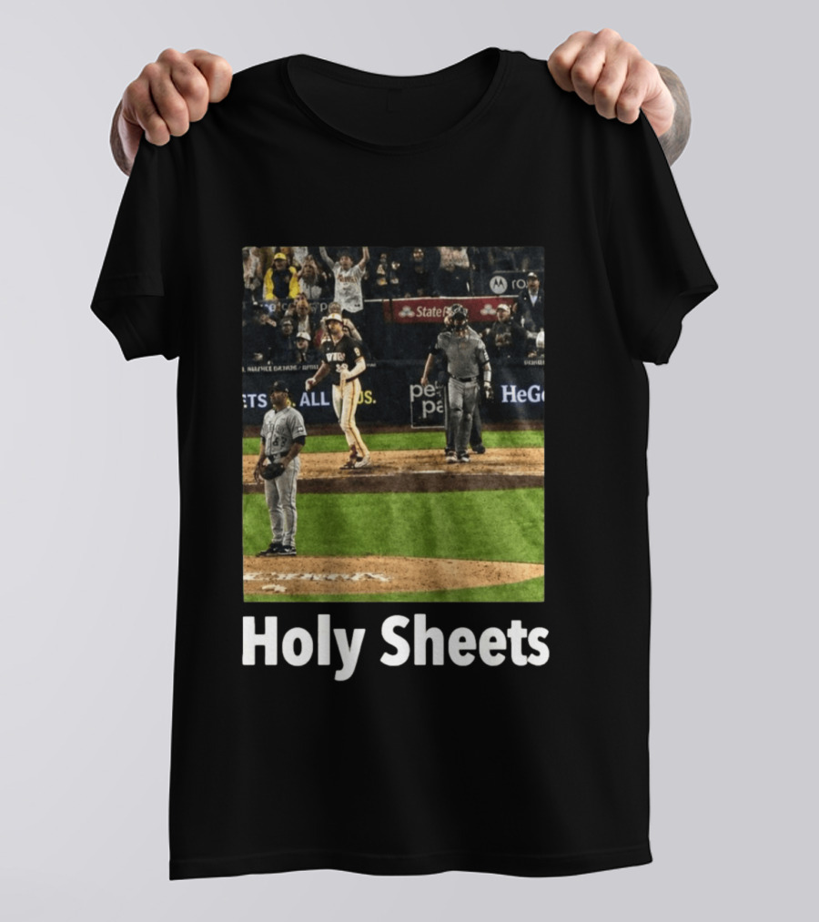 Ty France Holy Sheets Baseball Moment Fan Celebration T-Shirt