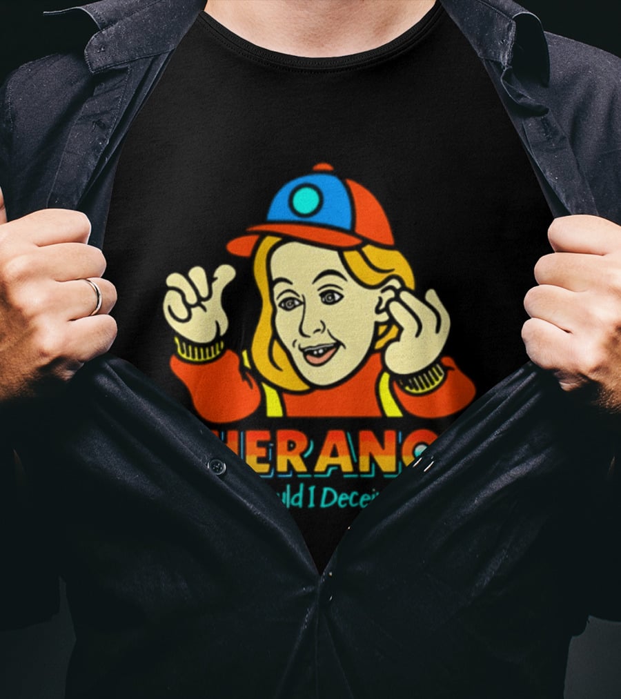 Theranos Why Would I Deceive You Cartoon T-Shirt