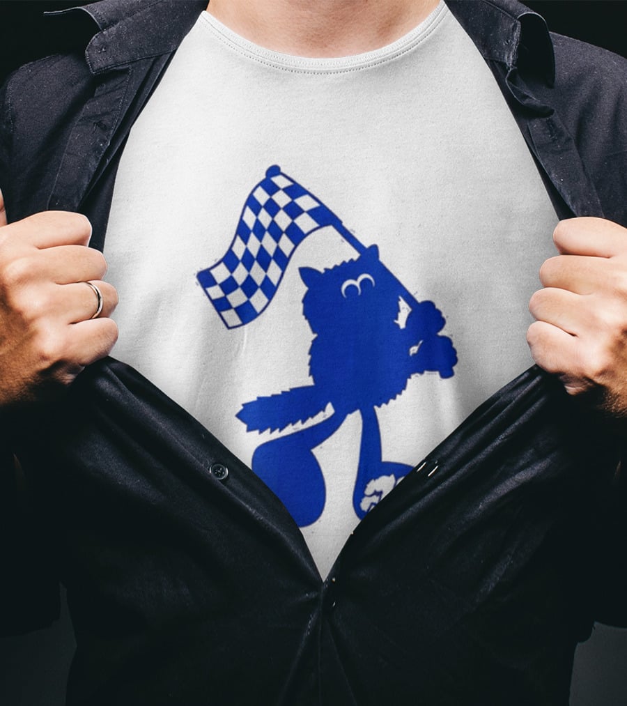 Alex Albon Quadrant Singapore Race Week Mascot 23 Checkered Flag T-Shirt