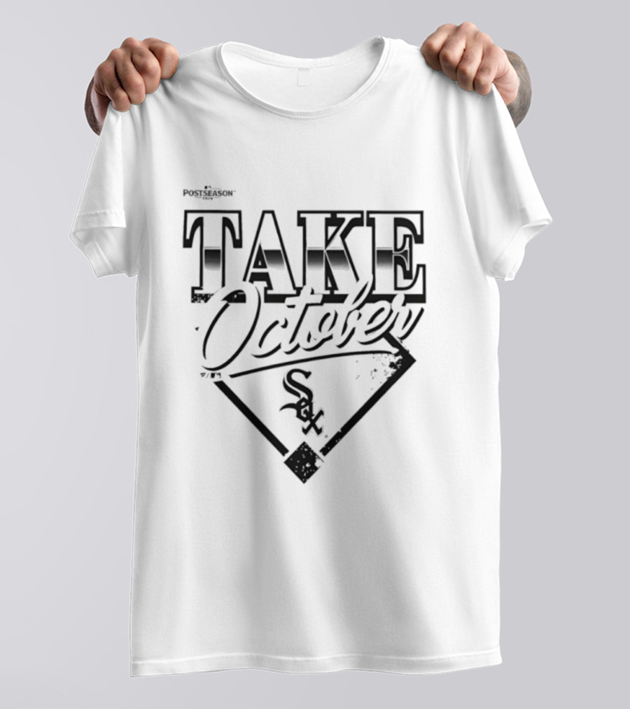 Chicago White Sox 2026 MLB Postseason Take October Baseball Diamond T-Shirt