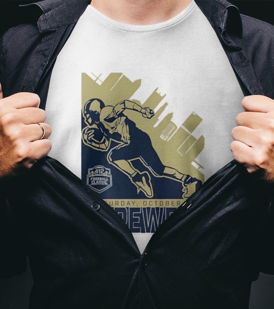 Hopewell Football Classic Saturday October 17 City Skyline T-Shirt