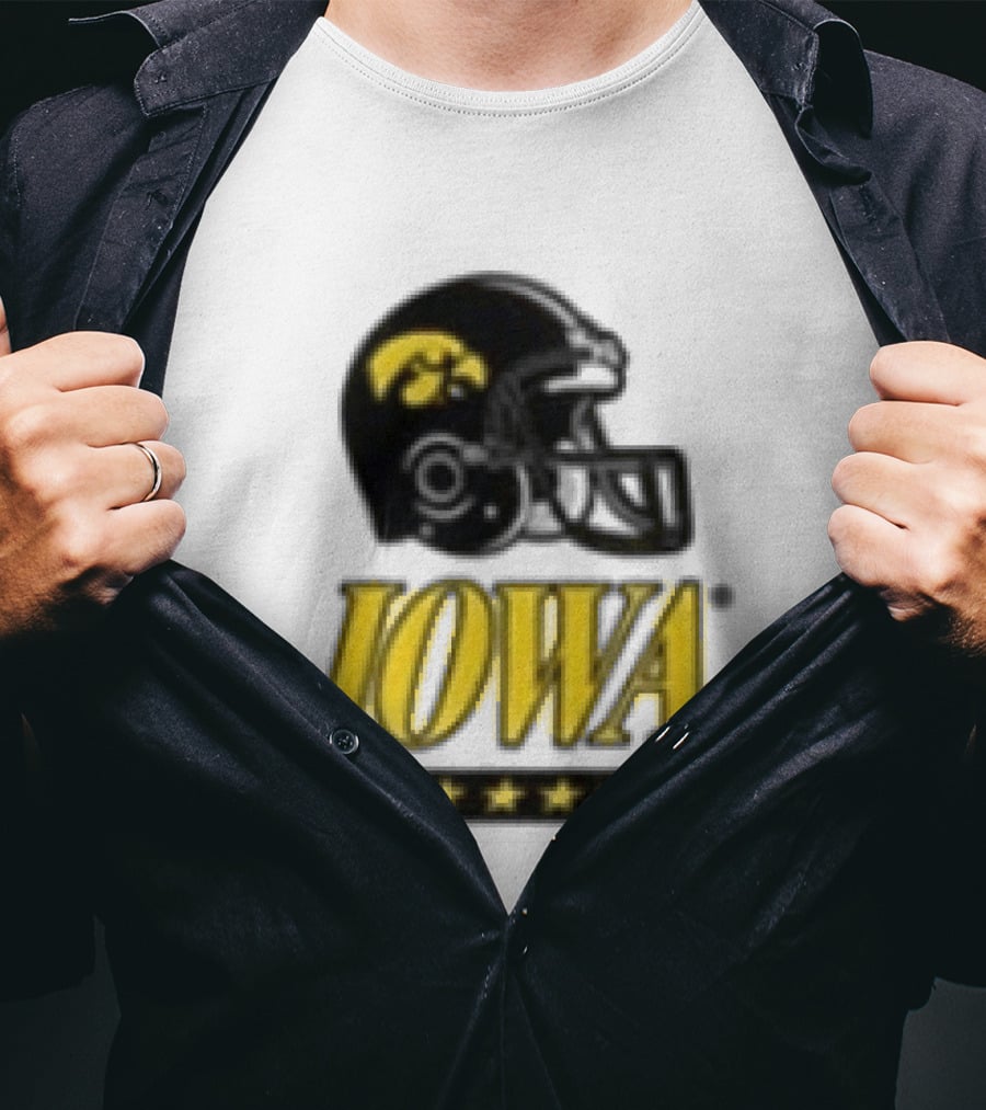 Iowa Hawkeyes Helmet 2026 ESPN College Gameday Runner T-Shirt
