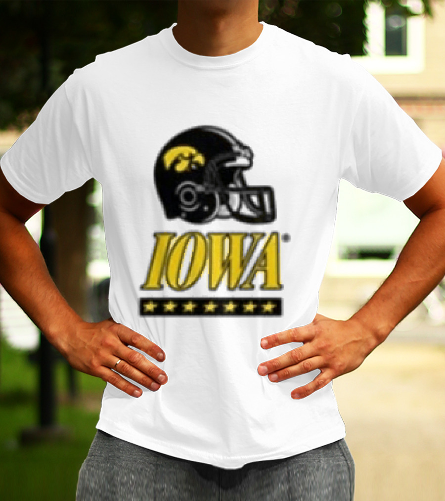 Iowa Hawkeyes Helmet 2026 ESPN College Gameday Runner T-Shirt