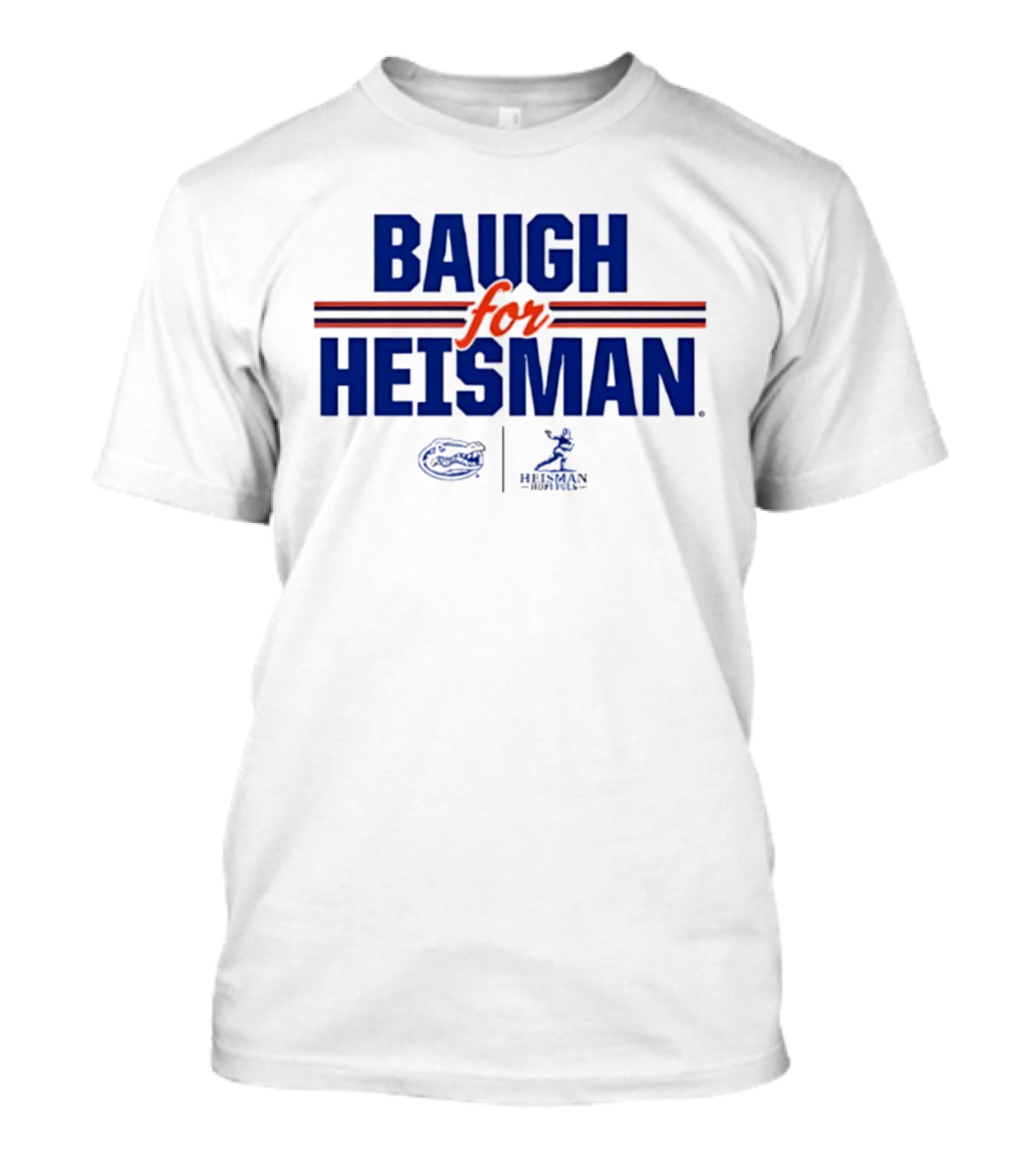 Baugh For Heisman Florida Gators NCAA Football T-Shirt