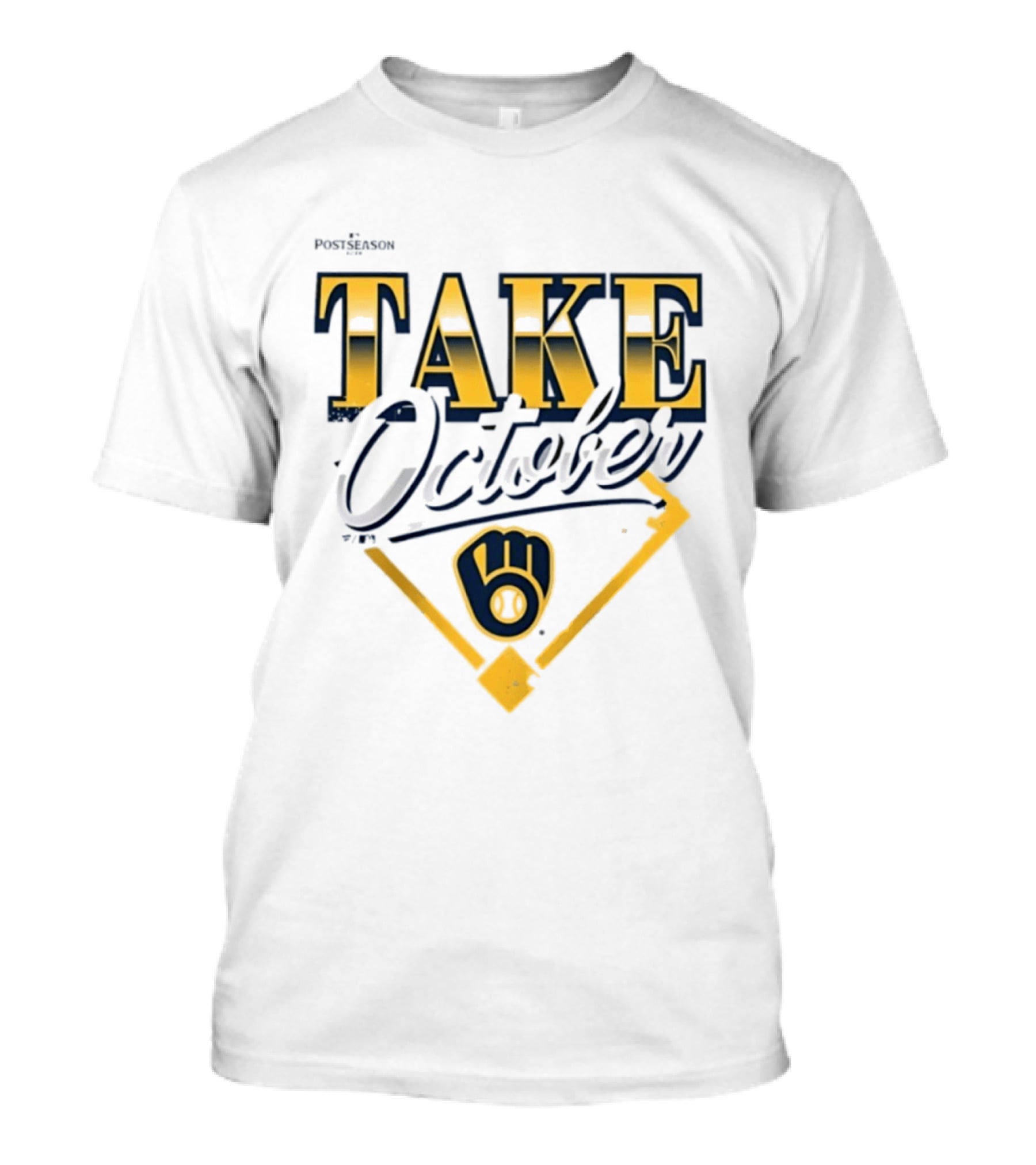 Milwaukee Brewers 2026 MLB Postseason Take October Baseball Championship Fever T-Shirt