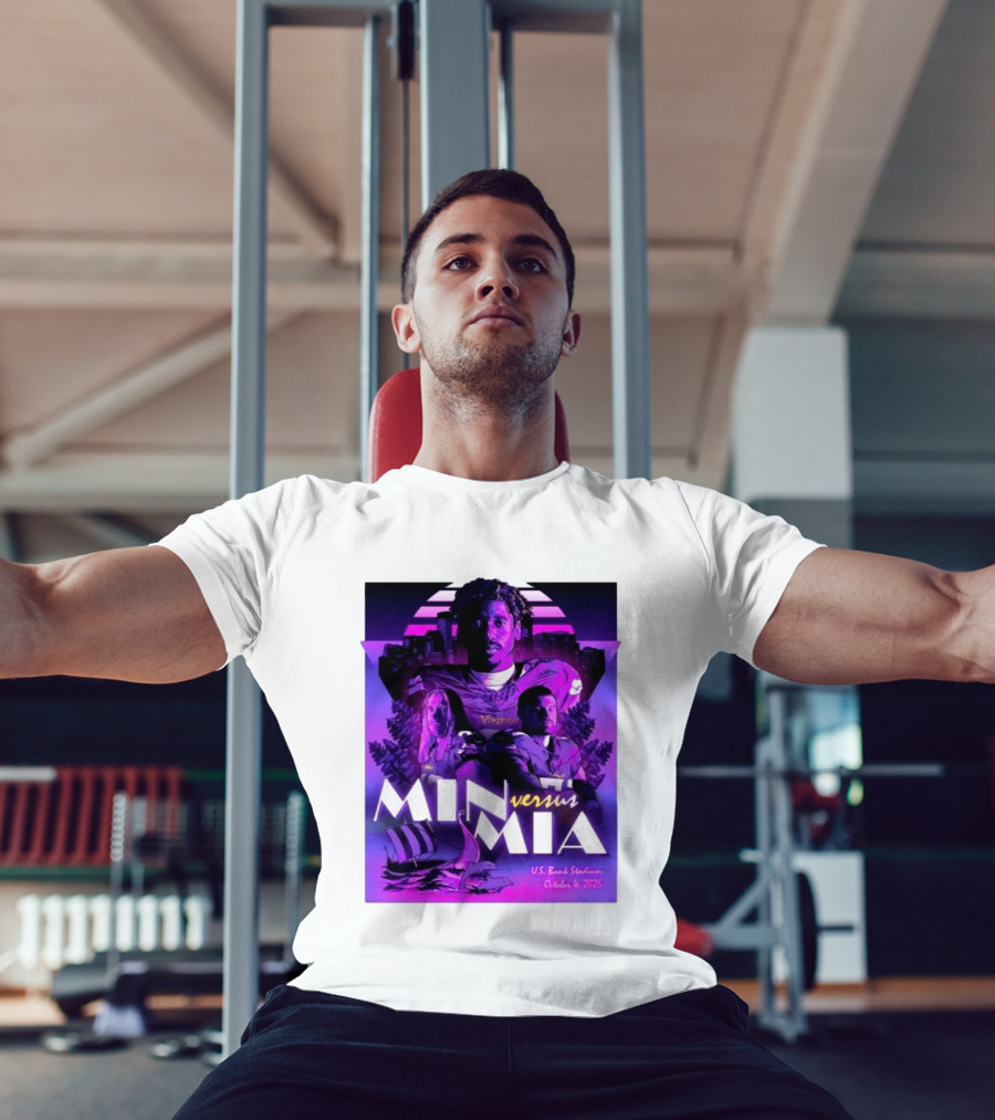 MIN Vs MIA U.S Bank Stadium October 4 2026 T-Shirt