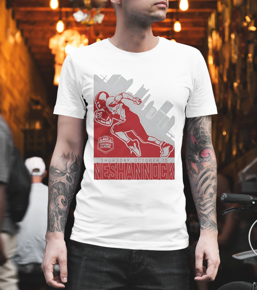 Neshannock 412 Football Classic Thursday October 15 Skyline T-Shirt
